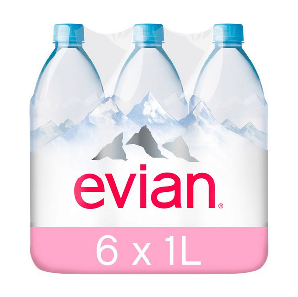 Вода Evian (Эвиан) минеральная природная негазированная пластиковая ...