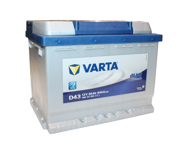 Основные серии аккумуляторов Varta для авто