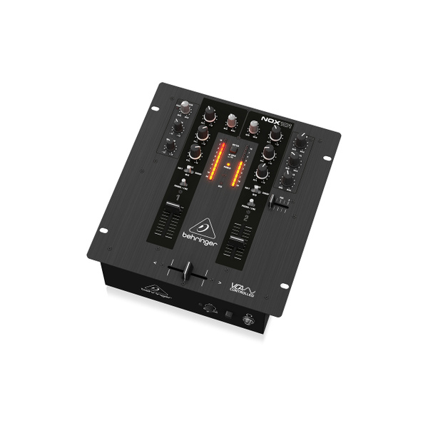 BEHRINGER NOX101 - 2-канальный DJ микшер с полным VCA управлением ...