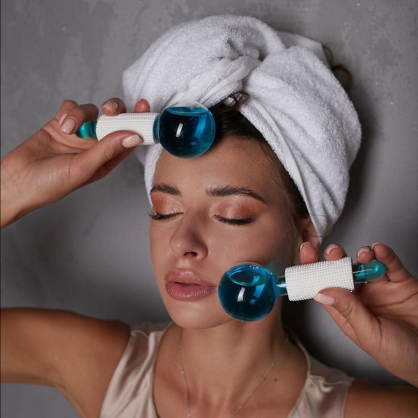 Роллер для лица, криосфера "Face massager", диам 5 см. - купить с ...