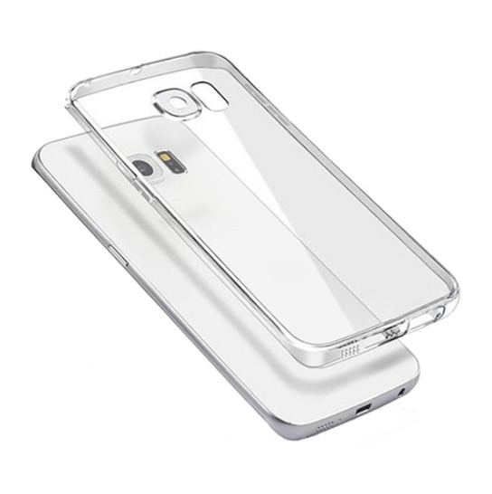 Силиконовый чехол прозрачный для Samsung Galaxy S7 Edge / самсунг ...