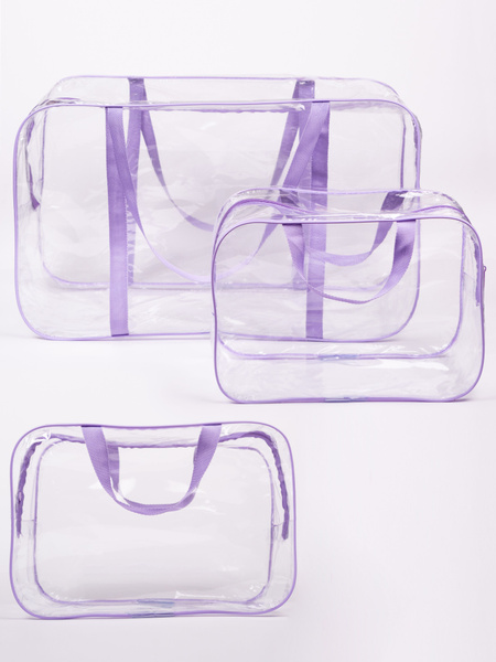 Сумка в роддом набор 3 в 1 Сумка в роддом прозрачная / Сумка спортивная ...