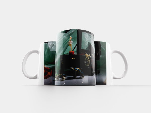 Кружка Printstar "Музыкальная шкатулка, касса, коробка", 320 мл ...