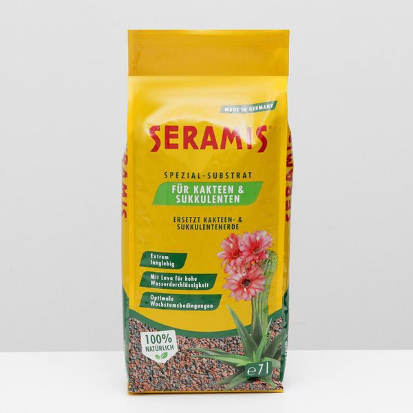 Гранулят для Кактусов и суккулентов Seramis, 7 л - купить по низкой ...