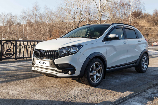 Решетка радиатора "X-Style" Lada X Ray купить по низкой цене в интернет ...
