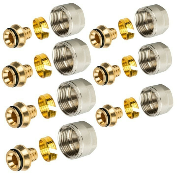 SFC-0020-001622 STOUT Фитинг компрессионный (евроконус) для труб PEX ...