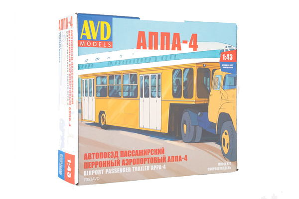 Модель сборная Сборная модель полуприцеп АППА-4 купить на OZON по ...