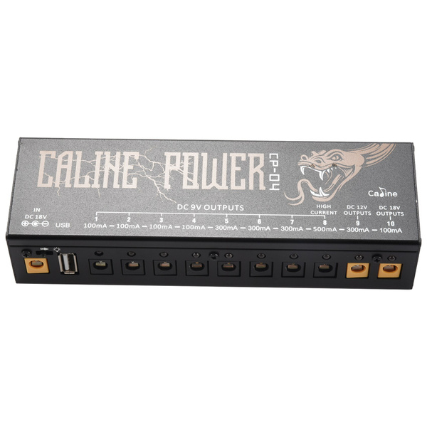 Caline Cp-04 Блок питания для гитарной педали 10 Изолированный тюнер ...