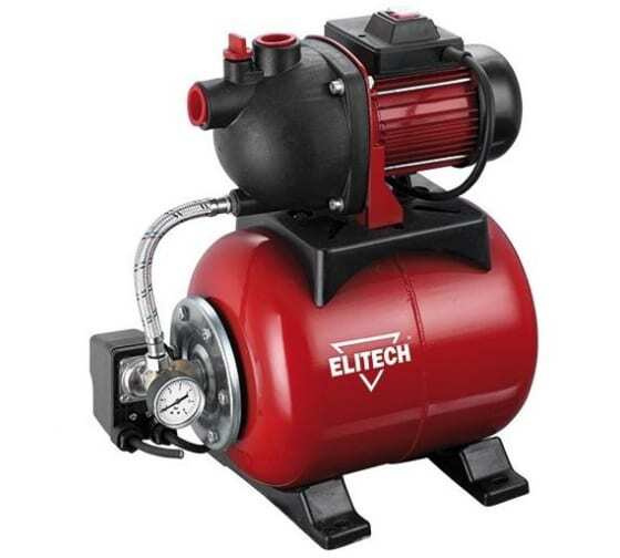 Насосная станция Elitech САВ 600П/19, 220 л/мин - купить по выгодной ...