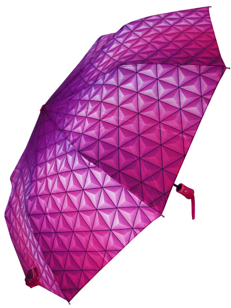 Зонт Popular Umbrella, 3 сложения, розовый купить по низкой цене в ...