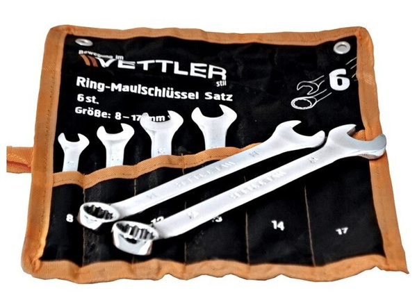 Ключ комбинированный  6*6 мм (Vettler)