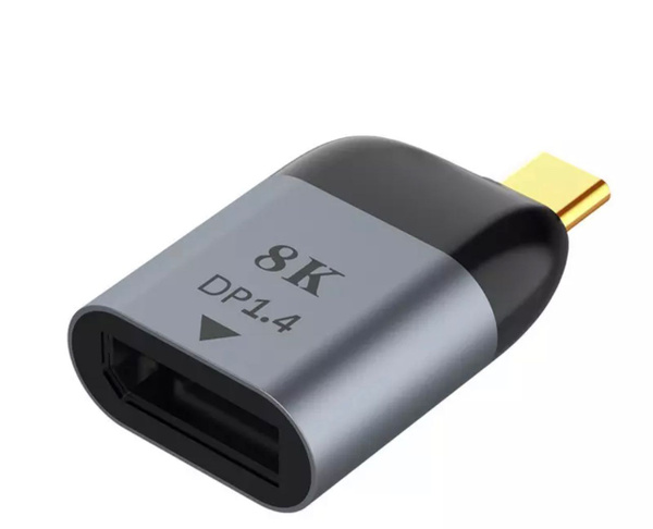 Переходник с USB Type-C на DisplayPort 8K - купить с доставкой по ...