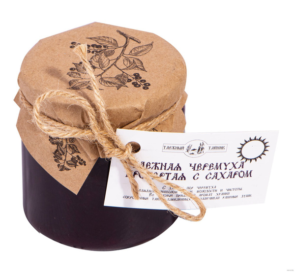 Таежный тайник Таежная черемуха протертая с сахаром 240 гр - купить с ...