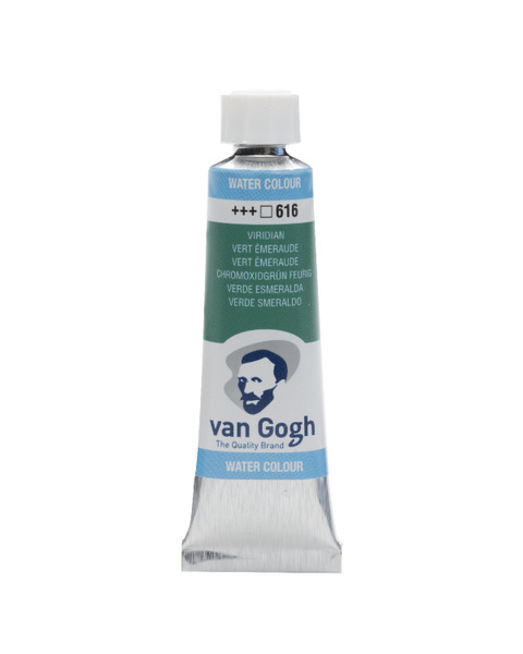 Краска акварельная Van Gogh №616 Виридиан, туба 10мл. - купить с ...