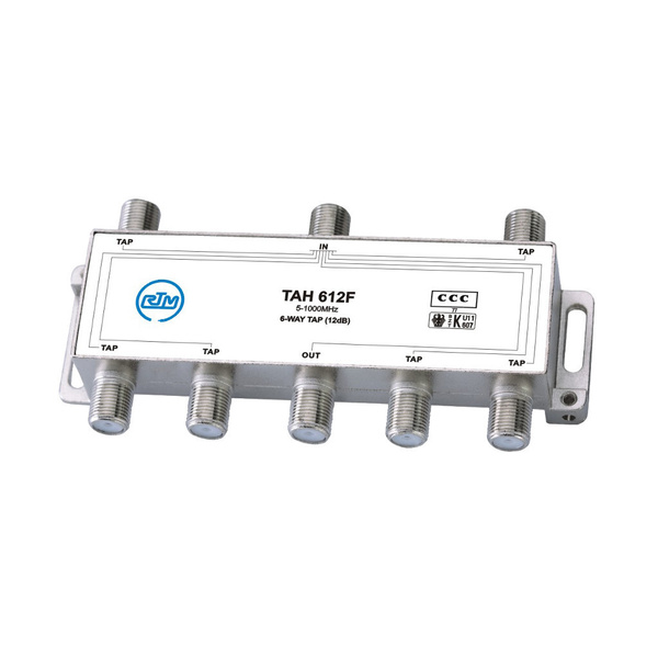 Ответвитель на 6 отводов TAH 612F (5 - 1000 МГц) 12dB купить на OZON по ...
