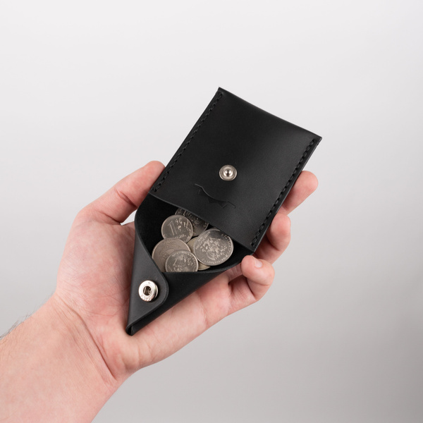 Монетница Yuzhanini, 100% Ручной работы из натуральной кожи. "Coin ...