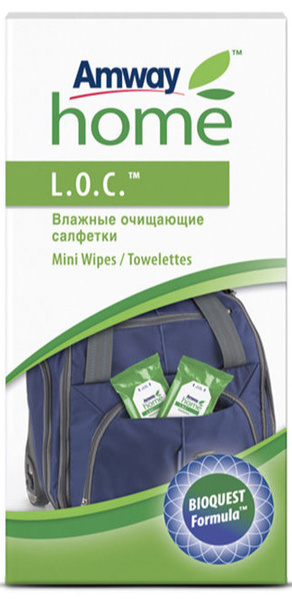 Amway L.O.C. Влажные очищающие салфетки 4 уп х 24 шт, Амвэй - купить с ...
