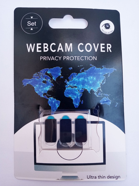 Универсальная защитная шторка-накладка для веб камеры, телефона ...