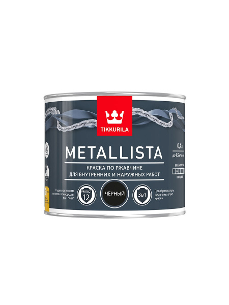 Краска Tikkurila METALLISTA - купить в интернет-магазине OZON по ...