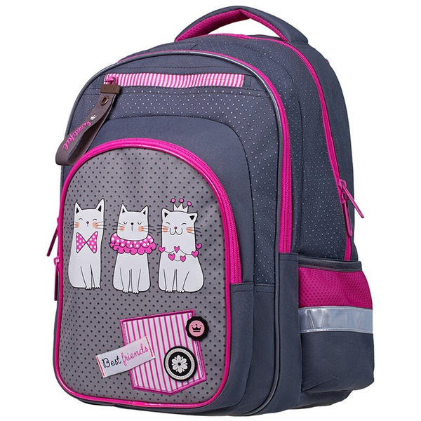 Рюкзак Berlingo Ergo "Kittens" 40*29*22см, 2 отделения, 4 кармана ...
