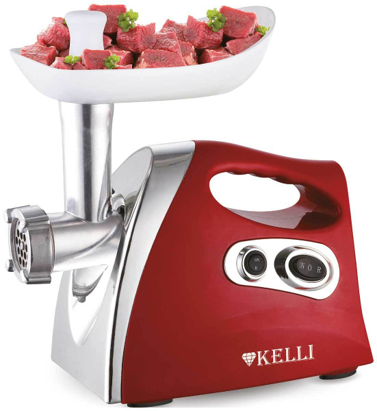 Купить мясорубку KELLI KL-5004 Красный по низкой цене: отзывы, фото ...