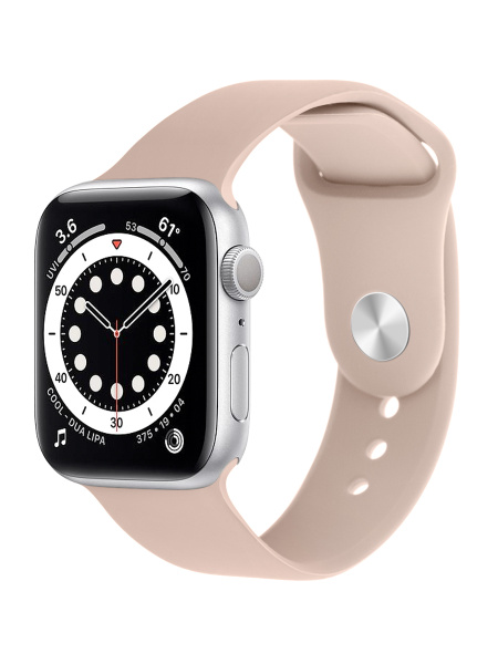 Силиконовый ремешок для Apple Watch 42 мм/44/45/49 mm, размер SM series ...