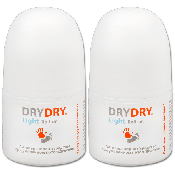 Антиперспирант роликовый Dry Dry Light Roll-on, для всех типов кожи, 50 ...