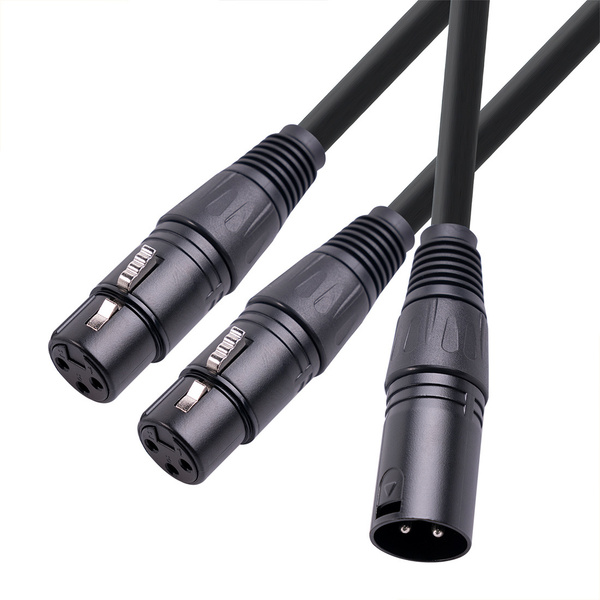 Разветвительный кабель XLR Y разъем XLR папа и двойной разъем мама XLR ...