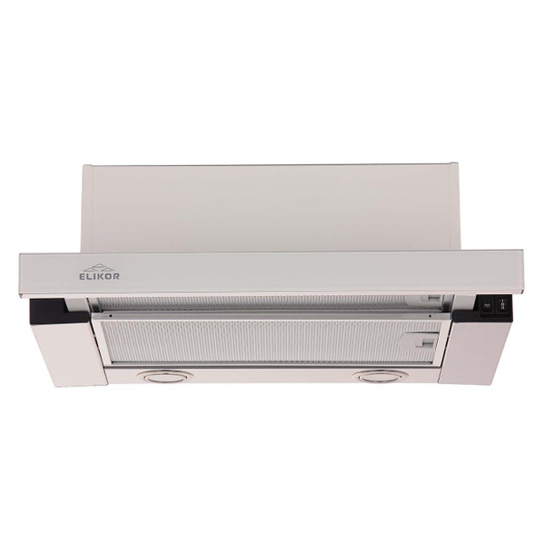 Встраиваемая вытяжка Elikor Интегра GLASS 50 Inox/White Glass купить по ...