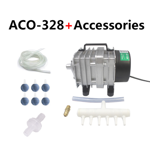 Характеристики Hailea ACO-328, воздушный компрессор для аквариума, 60 ...