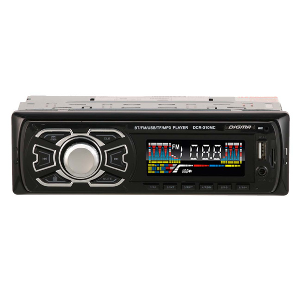 USB-Автомагнитола Digma DCR-310MC1 DIN - купить в интернет-магазине ...