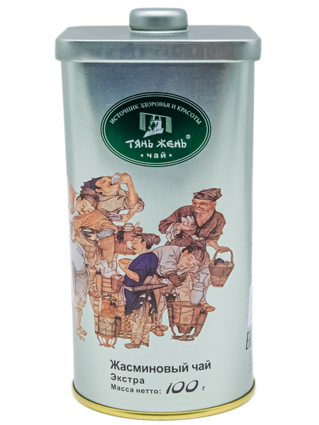 Чай листовой Тянь Жень Экстра Жасминовый, 100 г купить на OZON по ...