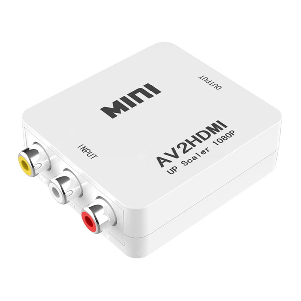 HD видео конвертер RCA (AV) на HDMI для подключения монитора/ ТВ ...