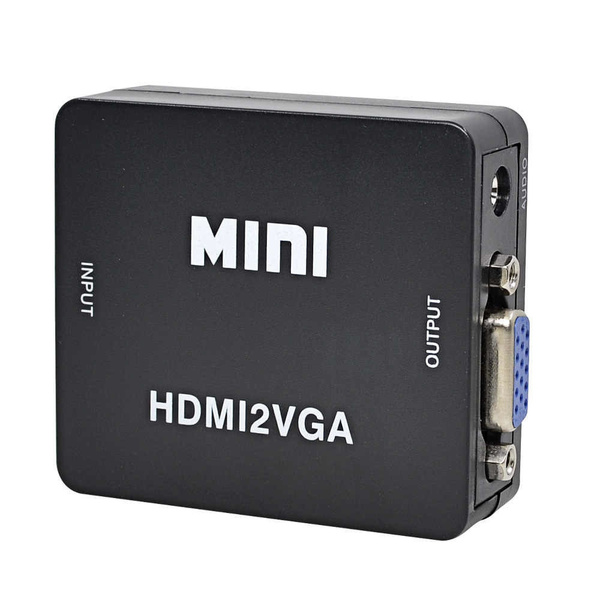 HD видео конвертер HDMI на VGA +аудио кабель 1 метр для подключения ...