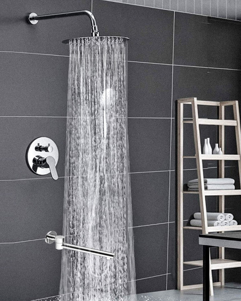 Встраиваемый Душевой Комплект Со Смесителем На 3 Режима И Тропическим ...