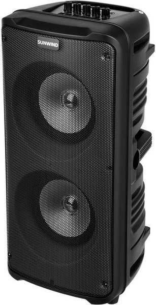 Беспроводная колонка SUNWIND SW-MS30 черный 60Вт FM USB BT SD/MMC_2523 ...