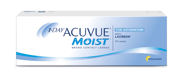 ACUVUE Астигматические линзы, 30 шт. , -0.75, 8.4, -0.75, 180, 1 день ...