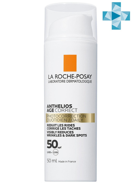 Ля Рош-Позе АНТГЕЛИОС крем для лица солнцезащитный антивозрастной SPF50 ...