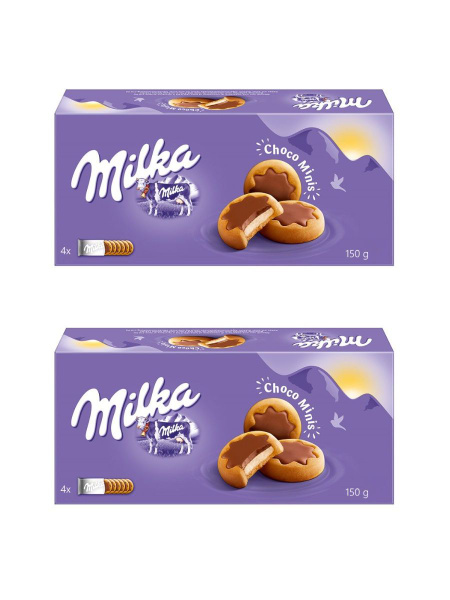 Печенье Milka Choco Minis 150 g*2 /Печенье Милка "Шоколадные малютки" с ...
