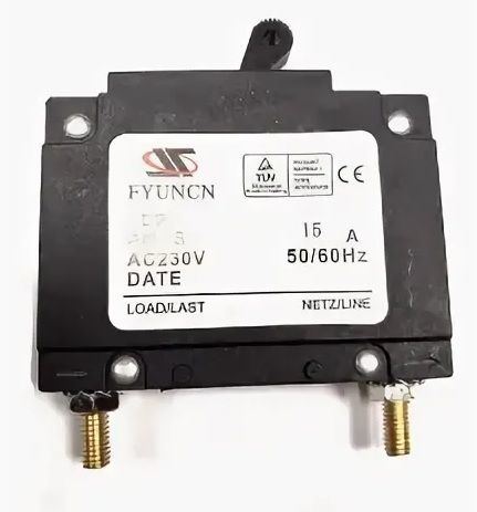 Автомат / Выключатель / Переключатель 15A 230V для бензогенератора ...