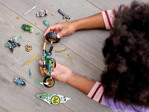 лего NINJAGO серия, LEGO 71745 Мотоцикл Ллойда для джунглей, lego ...