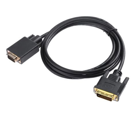 Кабель-переходник DVI - VGA 1.8 м для монитора - купить с доставкой по ...