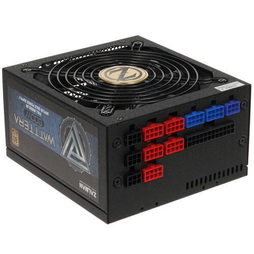 Блок питания ZALMAN Watttera 800W (ZM800-EBTII) черный - 800 Вт, 80 ...