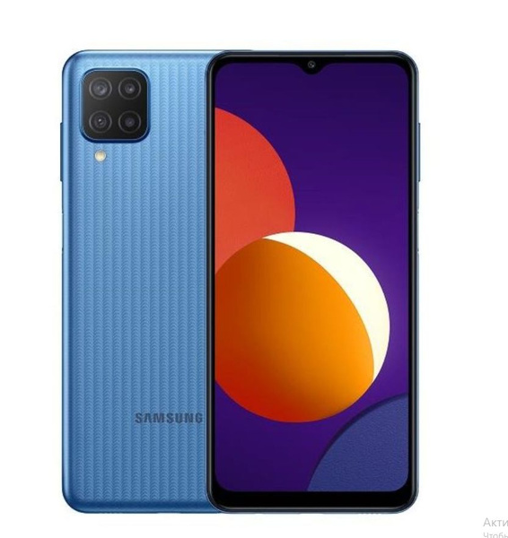 Смартфон Samsung Galaxy М12 64 ГБ, синий купить на OZON по низкой цене ...