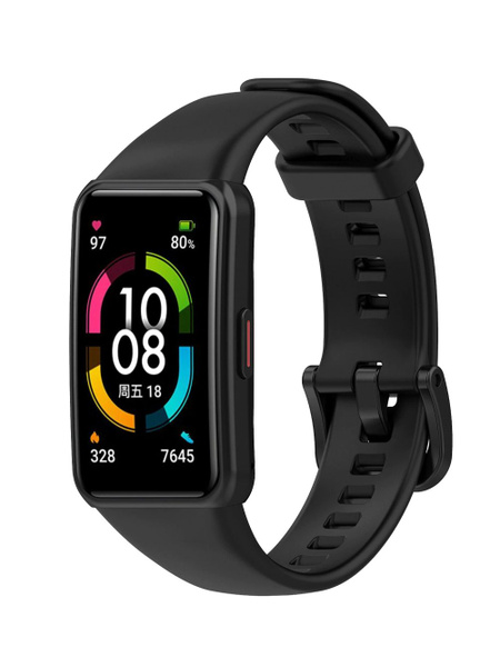 Ремешок для Honor Band 6 и Huawei Band 6 на защелках, для часов Хонор ...
