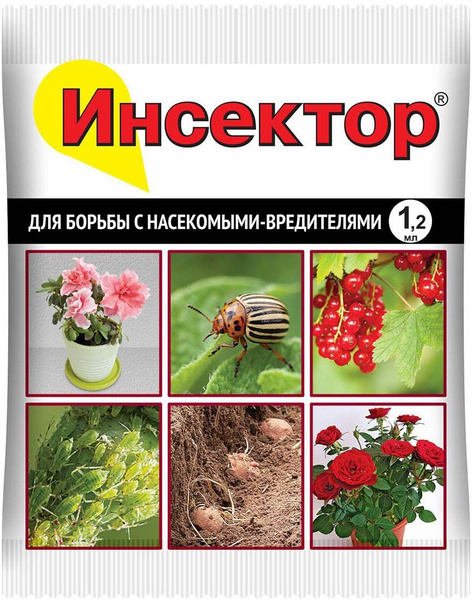 Пестицид Инсектор, КС (240 г/л тиаметоксама) ( Инсектицид) 1,2 мл ...