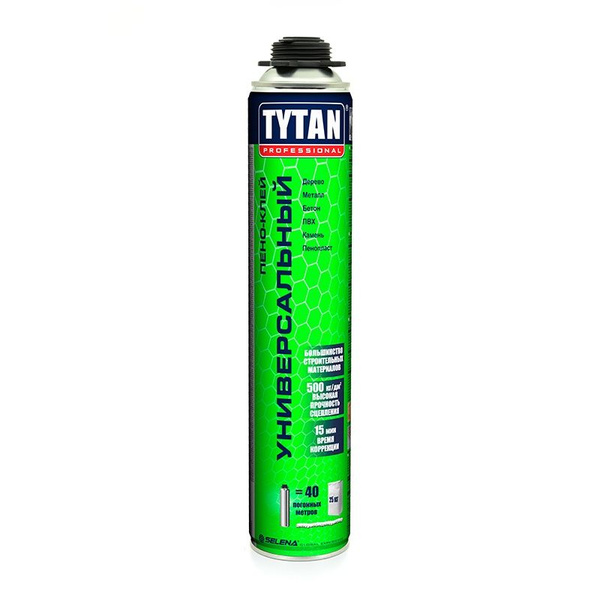 Клей-пена Tytan Professional ТИТАН Пено-клей Универсальный GUN (750мл ...