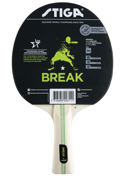 Ракетка Stiga Break WRB - купить с доставкой по выгодным ценам в ...