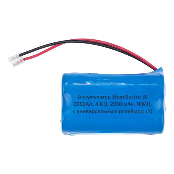 Аккумуляторная сборка №4 SE2950АА 4.8V 2950 mAh NiMH с универсальным ...