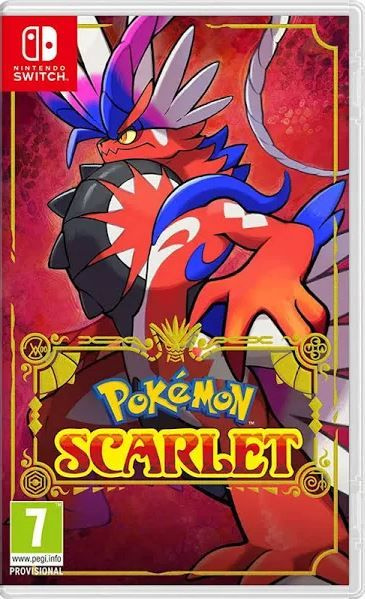 Игра Pokemon Scarlet (Nintendo Switch, Английская версия) купить по низкой  цене с доставкой в интернет-магазине OZON (1297217654)